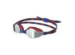 Speedo Kinder/Kids 2024 Hyper Flyer Spiegel Zwembril (Marine / Rood)