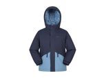 Mountain Warehouse Cyclone Waterdichte Gewatteerde Jas voor Kinderen/Kinderen (Marine)