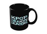 K-Pop Demon Hunters Logo Mok (Zwart)