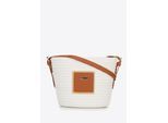 Wittchen Dames Katoenmix Mandtas Klein Off-White Polyester