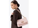 Wittchen Dames crossbody tas met gevlochten ketting, roze polypropyleen