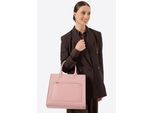 Wittchen Dames 13" Laptoptas in Imitatieleer Roze