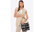 Wittchen Dames Geweven Eco-leren Tas Zwart