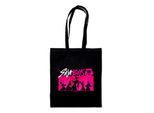 K-Pop Demon Hunters Saja Boys Tote Bag (Zwart/Roze)