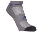 Trespass Unisex Volwassenen Isolate Coolmax Trainer Sok (Pakket van 2) (Platina/Donkergrijs)