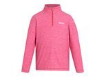 Regatta Kinder/Kids Hot Shot Quarter Zip Fleece Top (Pop)