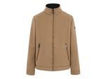 Regatta Heren Garrian II Full Zip Fleece Jacket (Ijskoffie/Zwart)