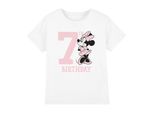 Disney Kinderen/Kinderen Minnie Mouse 7e Verjaardag T-Shirt (Wit)