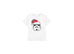 Star Wars Kinderen Stormtrooper Kerstman T-Shirt (Wit)
