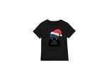 Star Wars Kinderen Darth Vader Kerstman T-Shirt (Zwart)