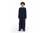 Kinderen jongens Eid marineblauw Marokkaanse Jubba gewaad Djellaba Ramadan Eid Thobe - K-HM11