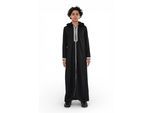Kinderen jongens zwarte Eid hooded Marokkaanse Thobe gewaad Djellaba Ramadan Jubba- K-HM3