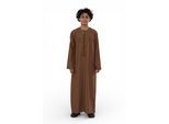 Kinderen jongens Eid Camel Brown Marokkaanse Jubba Robe Djellaba Ramadan Eid Thobe - K-HM11