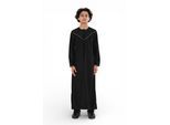Kinderen Jongens Ramadan Zwart Marokkaanse Jubba Robe Djellaba Eid Thobe - K-TT-006
