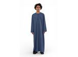 Kinderen jongens Eid blauwe Marokkaanse Jubba gewaad Djellaba Ramadan Eid Thobe - K-HM11