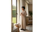 Kinderen jongens beige Marokkaanse Thobe gewaad Djellaba Gandoura Eid Jubba LFS-K-HM66