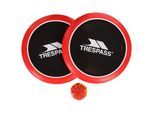 Trespass Stringbatz Trampoline Knuppel- en Balspel (Rood/zwart/wit)