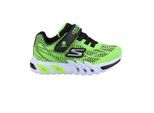 Skechers Baby jongens Flex-Glow Elite Vorlo Trainers (Kalk/zwart)