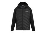 Regatta Kinderen/Kids Andreson Hybride Gewatteerde Jacket (Zwart/Seal Grijs)
