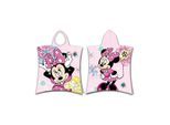Disney Minnie Mouse Strik Handdoek met capuchon (Roze/Multikleurig)