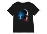 Star Wars Kinderen/Kinderen Obi Wan Kenobi Vader Poster T-Shirt (Zwart)