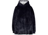 Trespass Uniseks Volwassen Knusse Oversized Hoodie Deken (Marine)