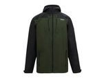 Regatta Heren Calderdale Colour Block Waterdichte Jas (Khaki Groen/Zwart)