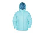 Mountain Warehouse Torrent waterdichte jas voor kinderen (Donker groenblauw)