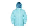 Mountain Warehouse Torrent waterdichte jas voor kinderen (Donker groenblauw)