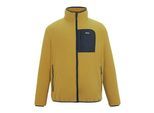 Regatta Heren Frankie Full Zip Fleecejack (Houtbruin/Navy)