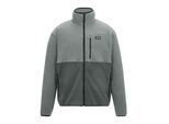 Regatta Heren Frankie Colour Block Full Zip Fleecejack (Storm/Loodgrijs)