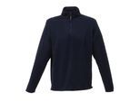 Regatta Heren Micro Zip Neck Fleece Top (170 GSM) (Donkere marine)