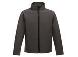 Regatta Opmerkelijk Heren Ablaze Afdrukbaar Soft Shell-jasje (Afdichting Grijs/Zwart)