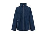 Regatta Heren Ascender Waterdichte Soft Shell Jas (Marine/Klassiek Rood)