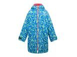 Regatta Verzorgingsjas met bloemen voor kinderen (Blauw/Roze limonade)
