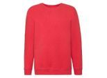 Fruit of the Loom Sweatshirt met Drop Shoulder voor Kinderen/Kinderen (Rood)