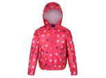Regatta Kinder/Kinderen Peppa Pig Polka Dot Waterdichte Jas met Kap (Blush Rood)