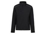 Regatta Heren Zandstorm Werkkleding Softshell Jasje (Zwart/Zwart)