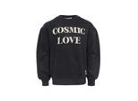Looxs Revolution Sweater graphite cosmic love voor meisjes in de kleur