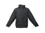 Regatta Heren Dover Waterdicht Windproof Jasje (Zwart/Ash)