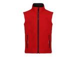 Regatta Kinder/Kids Ablaze Softshell Reflecterend Gilet (Klassiek rood/zwart)