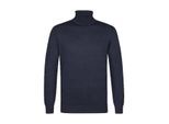 Michaelis Navy coltrui met geribde boord