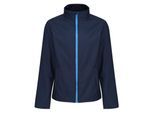 Regatta Heren Ablaze Printable Soft Shell Jas (Marine / Frans Blauw)