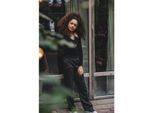 Looxs Revolution Pantalon black stripe voor meisjes in de kleur