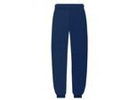 Fruit of the Loom Kinder/Kids Klassiek Effen Joggingbroek met Elastische Manchet (Marine)