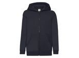 Fruit of the Loom Kinder/Kids Klassiek Jasje met Capuchon (Deep Navy)