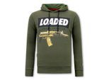 Local Fanatic Hoodie print loaded gun