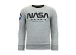Local Fanatic Sweater nasa american flag