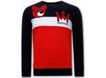 Tony Backer Sweater met print teddy bear print