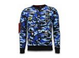 Local Fanatic Camo embroidery sweater patches